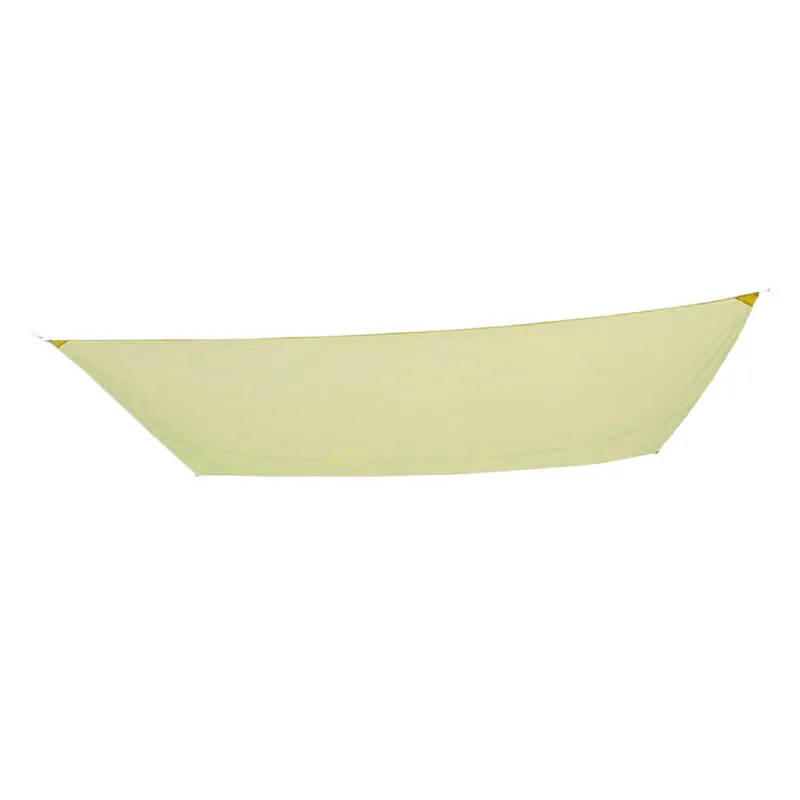 Toldo sombreo rectangular Aktive Garden color crema - Jardín