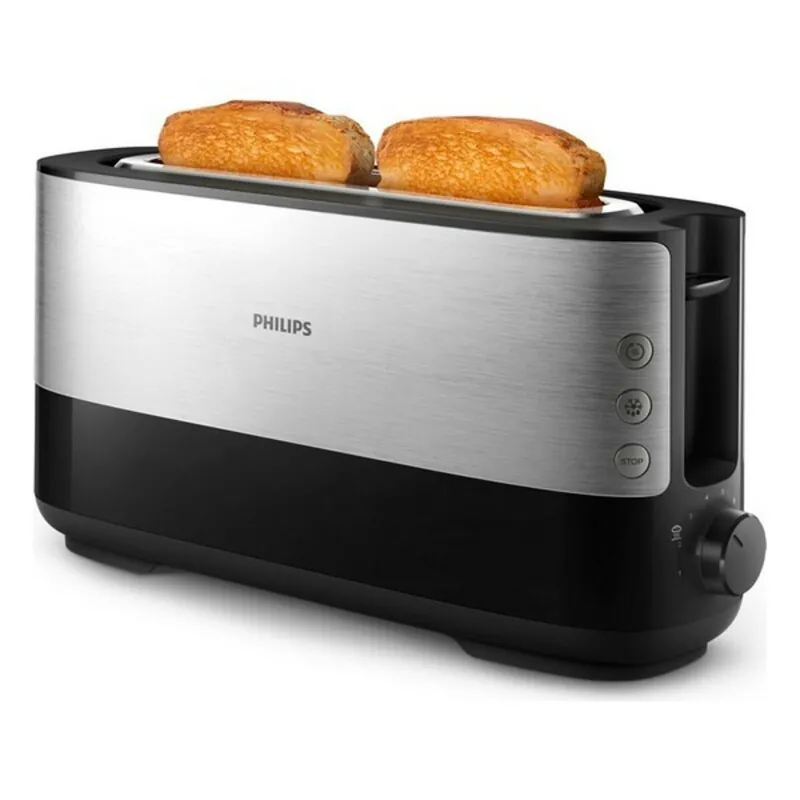 Tostadora Philips HD2692/90 1030W Acero Inoxidable Blanco Negro/Plateado 1030 W - Electrodomésticos