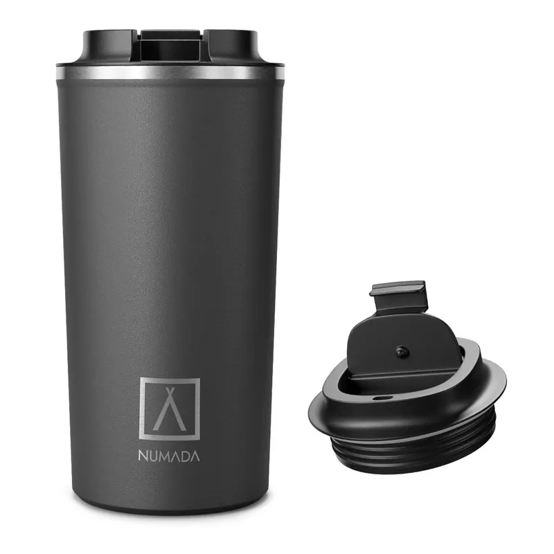 Vaso Termo Cafe Ceramic Numada Azul 500ml - Cocina
