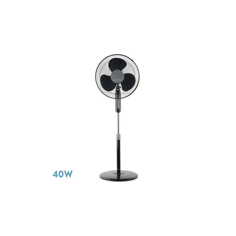 ventilador de pie metal color blanco serie etesio 43cm - Electrodomésticos
