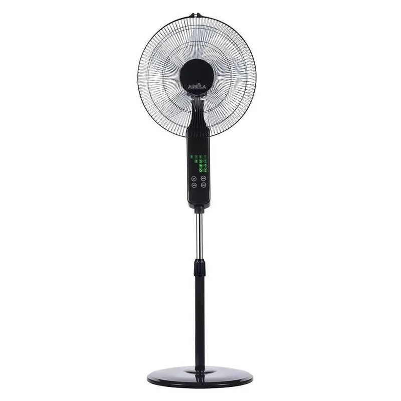 ventilador de pie metal color blanco serie rodium 43cm - Electrodomésticos