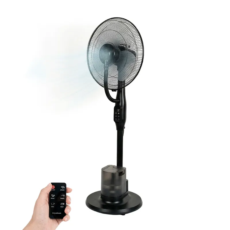 Ventilador de Pie con Nebulizador y Mando a Distancia InnovaGoods - Electrodomésticos