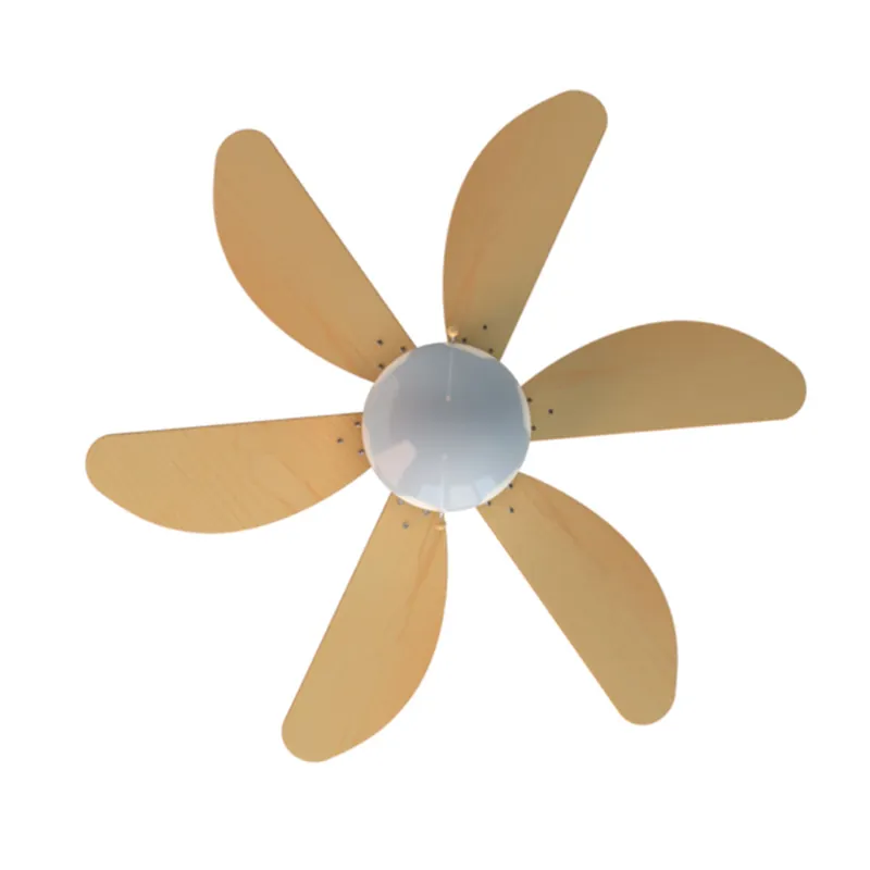 Ventilador de techo Cecotec EnergySilence Aero 350 50W 6 aspas reversibles blanco/marrón - Electrodomésticos