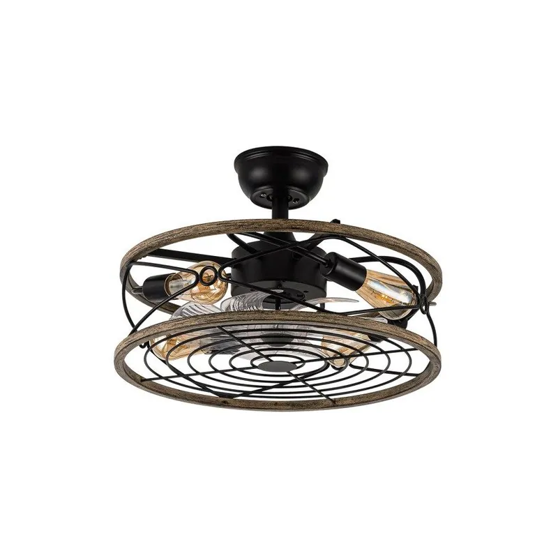 ventilador de techo metal color negro serie arcadia 50cm - Electrodomésticos