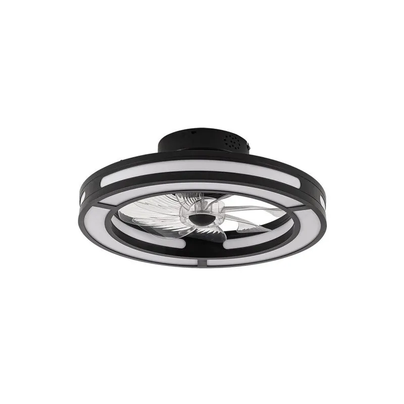 ventilador de techo metal color negro serie kastoria 50cm - Electrodomésticos