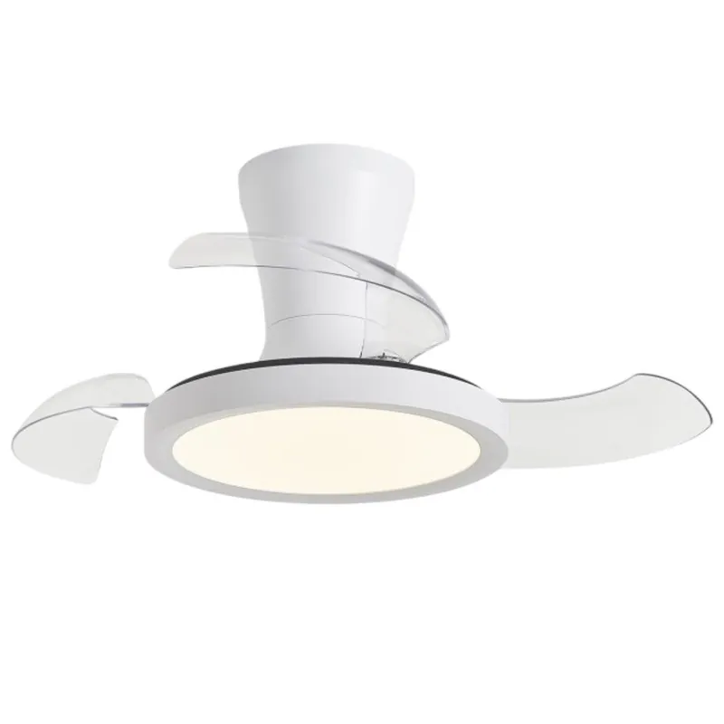 ventilador de techo metal color blanco serie tombet 30cm - Electrodomésticos