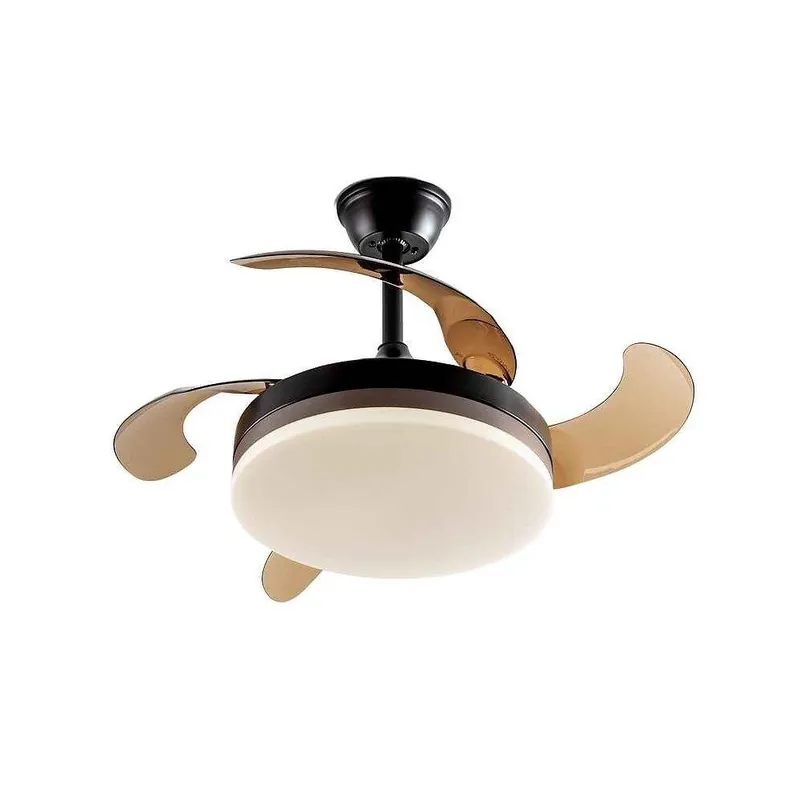 ventilador de techo metal color negro serie vento 41cm - Electrodomésticos