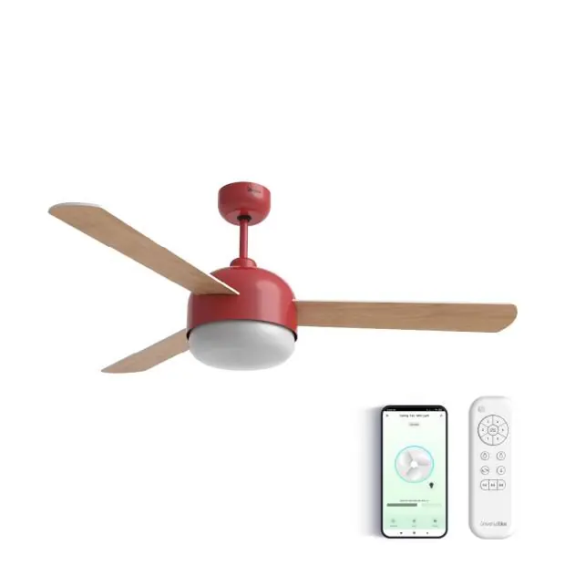Ventilador de Techo Turquesa 120 cm con WiFi Silencioso | UNIVERS - Electrodomésticos