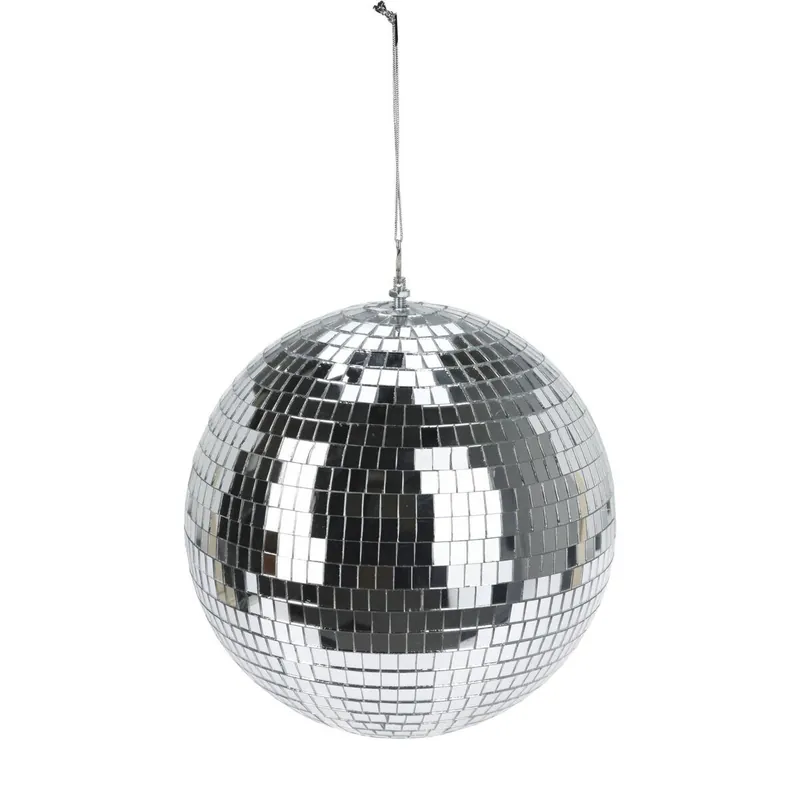 Well Home Bola de espejo de vidrio y espuma de polietileno Ø25x25cm - Decoración