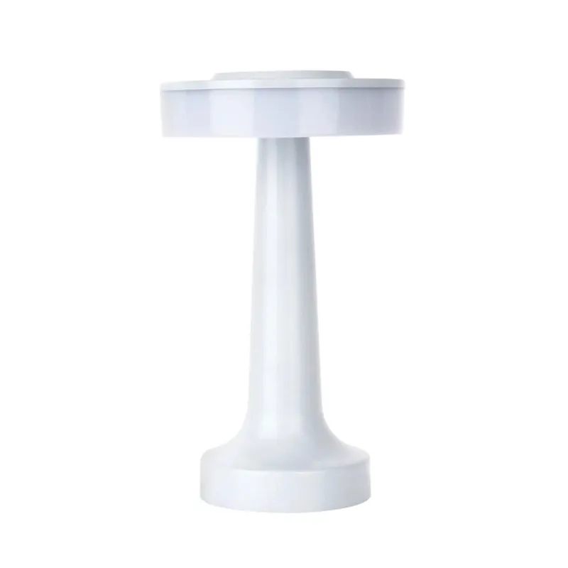 Well Home Lámpara de Mesa LED con control Táctil y batería recargable con 120 lúmenes Ø12x19,5cm - Decoración