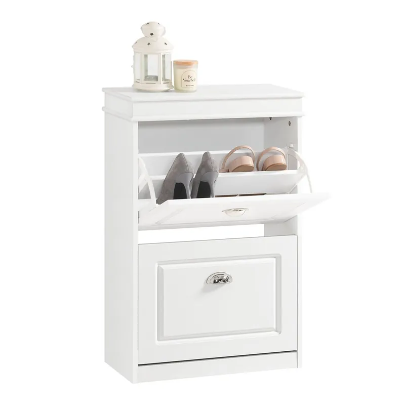 Zapatero con 2 Puertas Organizador para Zapatos FSR78-W SoBuy ES