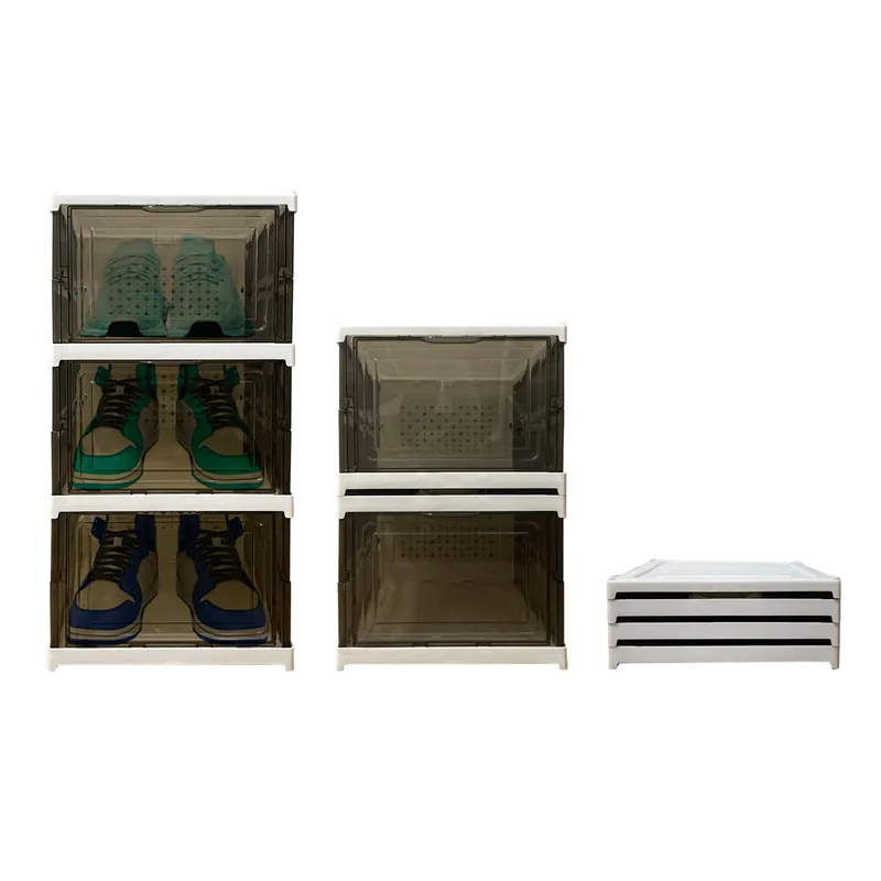 Zapatero Plegable 3 Niveles 54x25x35 cm Nyana Home | Caja Zapatos | Organizador Calzado - Muebles