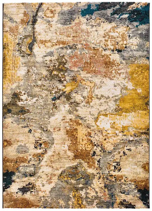 Alfombra abstracta multicolor ANOUK, 120x170 cm - ATTICGO