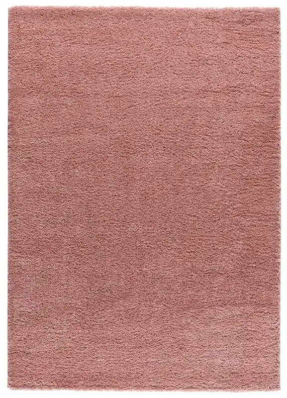 Alfombra lisa de pelo alto en antracita ATLAS, 160x230 cm - ATTICGO