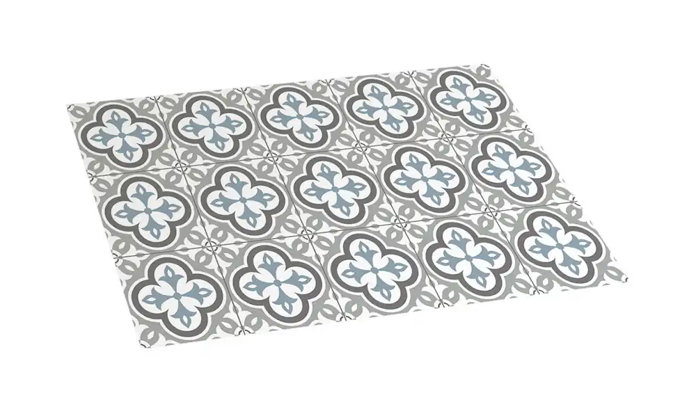 Alfombra Vinílica Acolchada Croma Hidra En Color Topo Topo 45 X 75 Cm - Textil