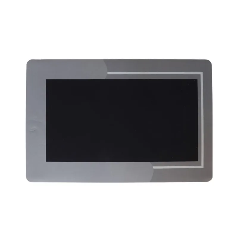 Alfombrilla de baño rectangular gris/negro 40x60 cm