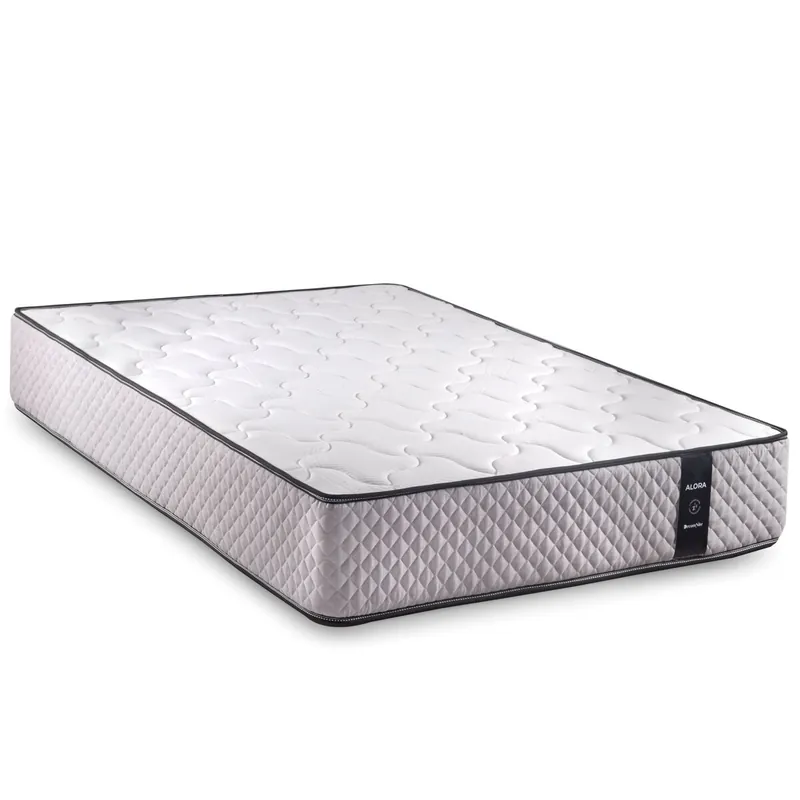 Alora Colchón Viscoelástico 80 x 180 cm Cama Individual, Reversible, Transpirable, Adaptable, Ergonomía y Confort Ideal para Uso Diario - Descanso
