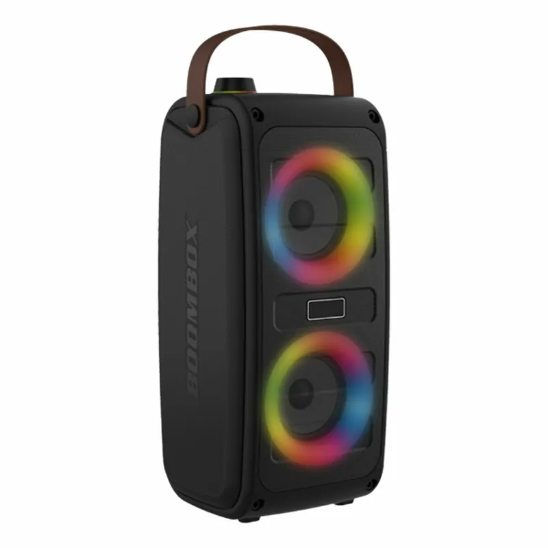 Altavoz Bluetooth Portátil Denver Electronics Negro LED RGB - Electrónica