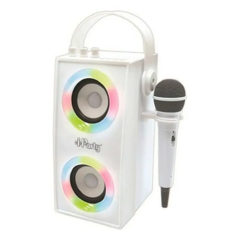 Altavoz Portátil iParty Lexibook BTP180Z Bluetooth Blanco - Electrónica