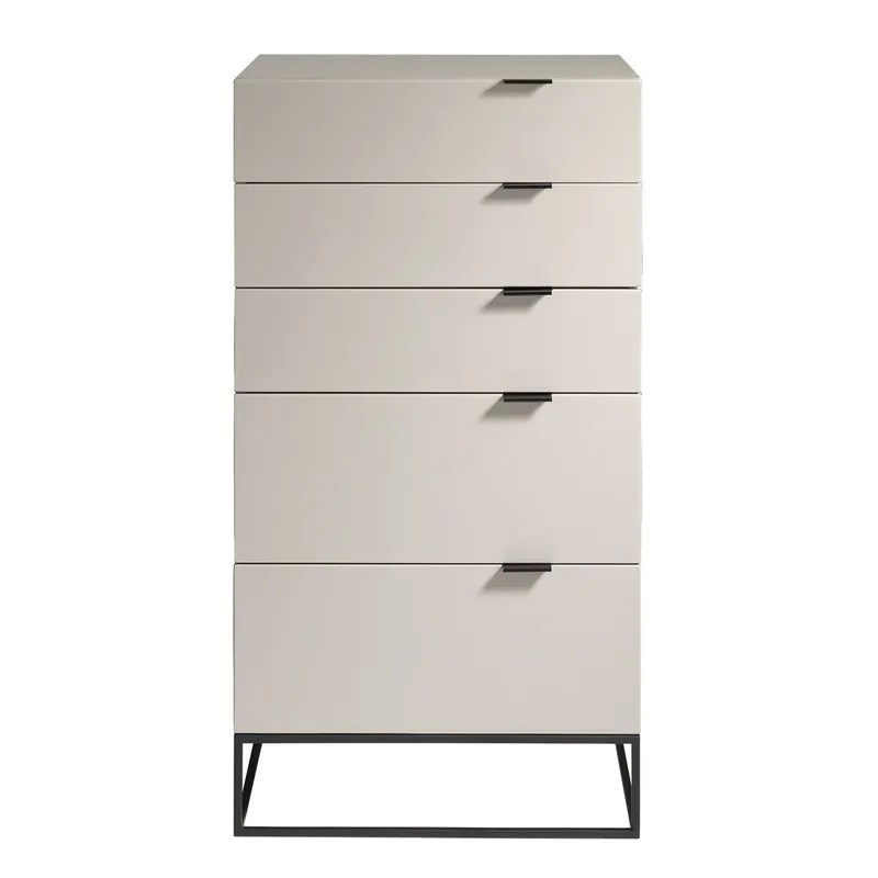 ANGEL CERDA Chifonier madera y acero - Muebles