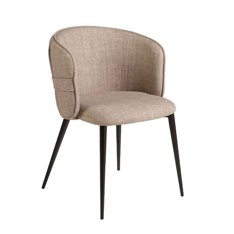 ANGEL CERDA Silla tela marrón - Muebles