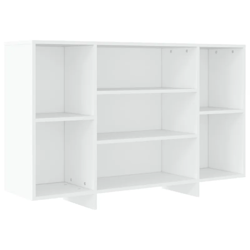 vidaXL Aparador de madera de ingeniería roble ahumado 120x30x75 cm - Muebles
