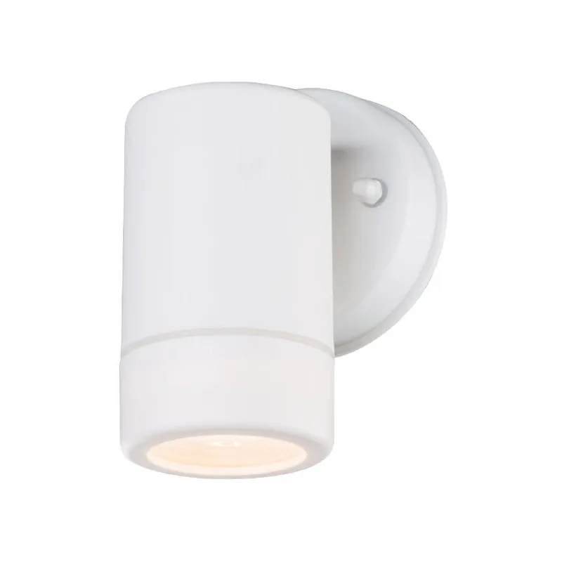 aplique de exterior acrilico color blanco serie tuela 8.8cm - Decoración