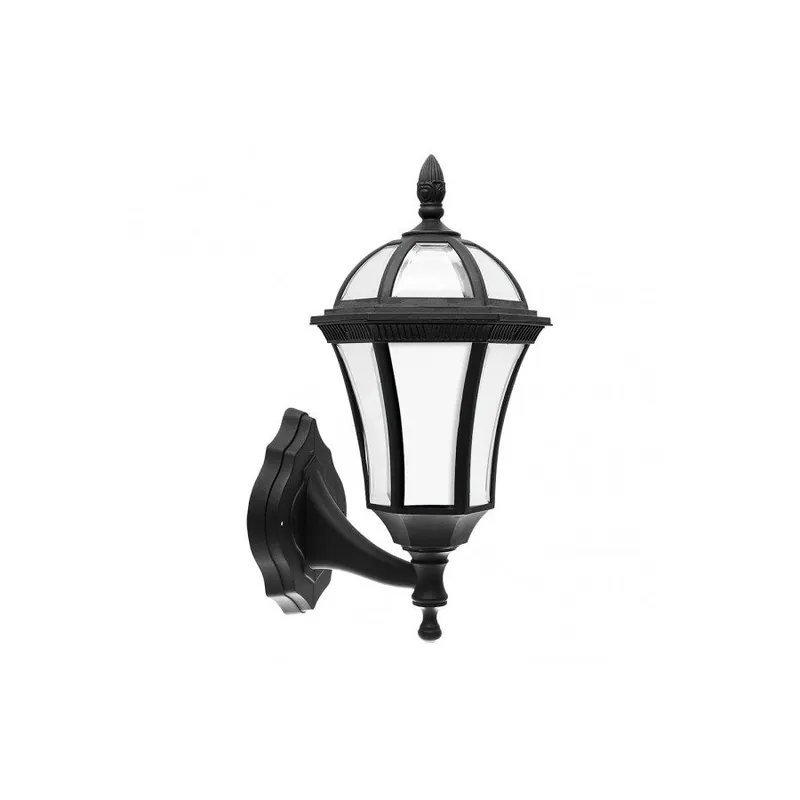 aplique de exterior policarbonato color negro serie comino 17cm - Decoración