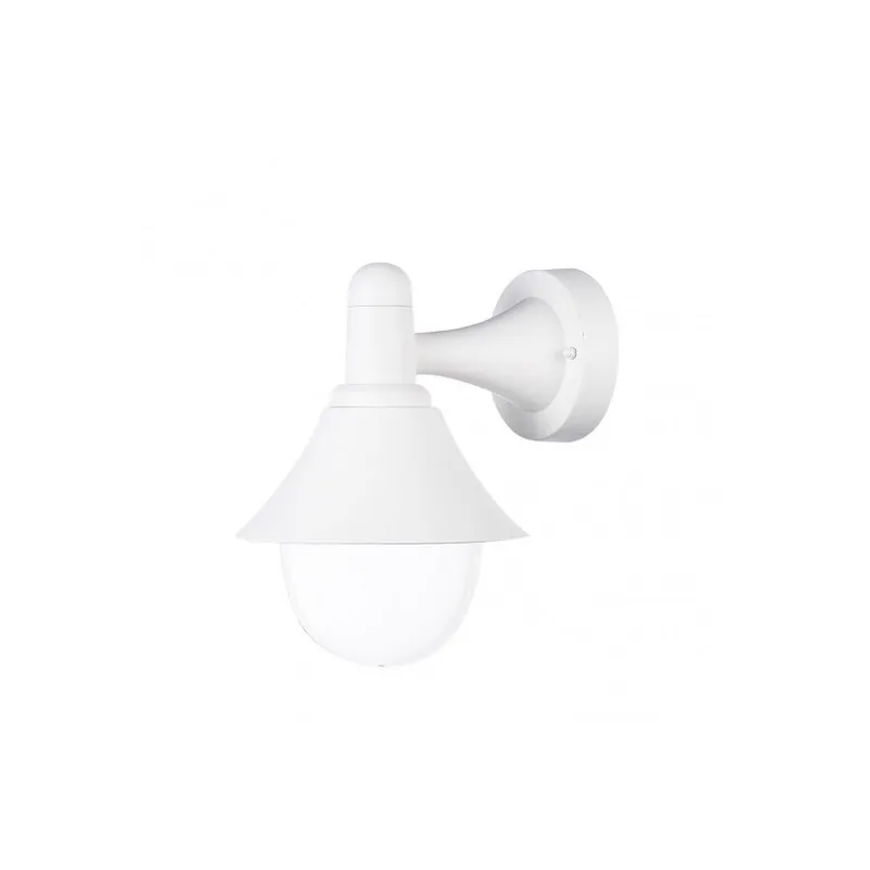aplique de exterior policarbonato color blanco serie mentol 18.1cm - Decoración