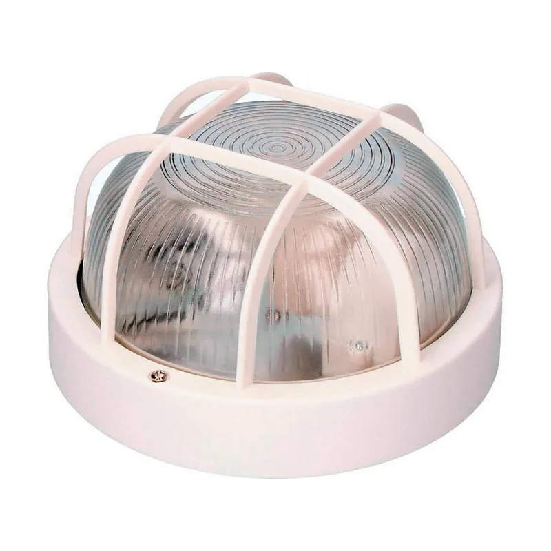 Aplique de Pared EDM 34352 Tarragona Blanco Cristal Plástico 40 W E27 - Decoración