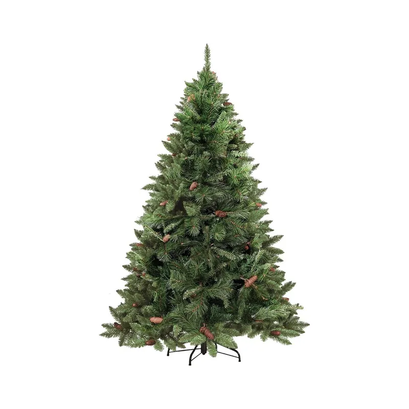 Árbol de Navidad de efectos reales Verde - Decoración