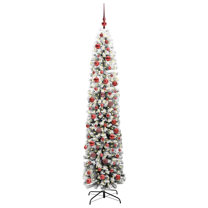 Árbol de Navidad - Árbol navideño artificial Verde 180 cm PVC, Acero y Plástico