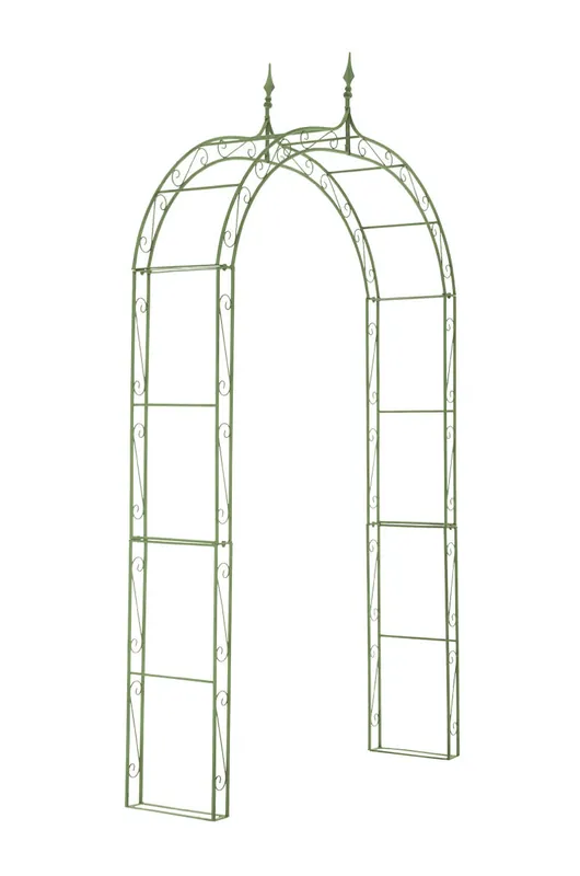 Arco de Flores Lenz Metal Verde antiguo 37X147X264 cm - Jardín