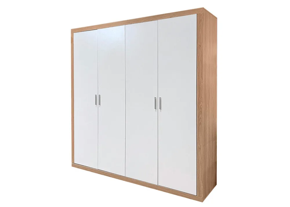 Armario 4 Puertas Batientes Kiara - Muebles
