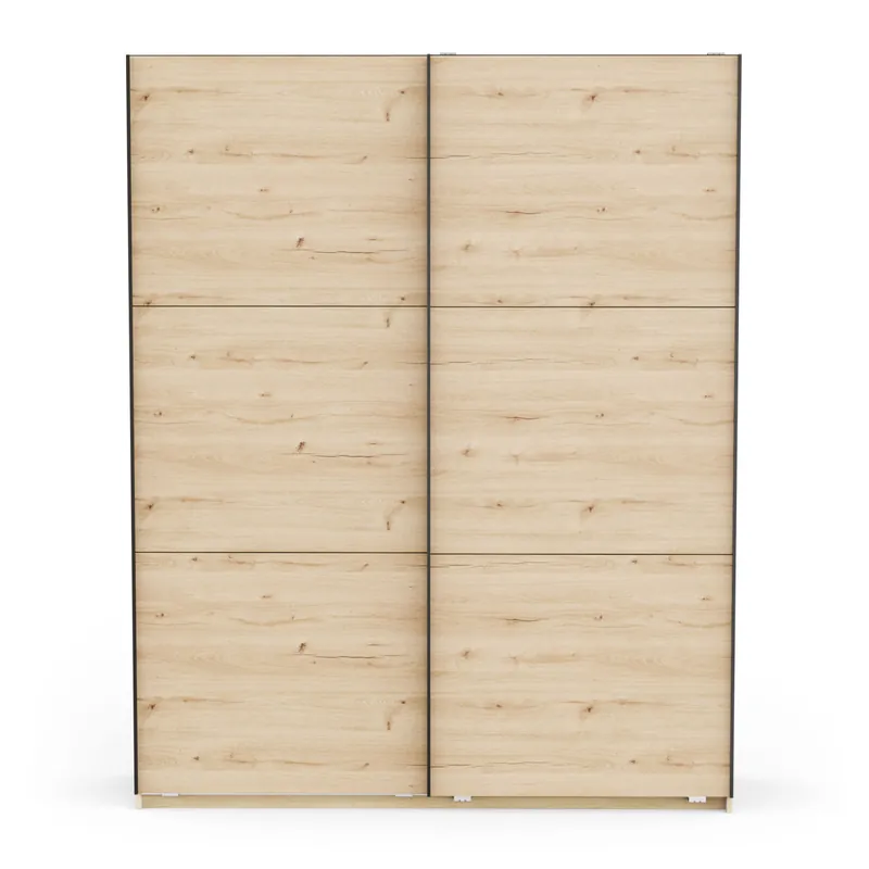 Armario ALHAMBRA 178x223cm 2 puertas correderas blanco - Muebles