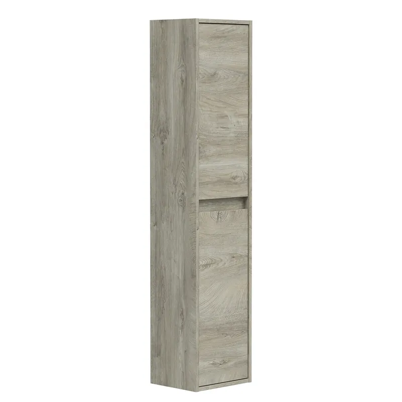 Armario baño Devin 2 puertas, Alaska, 140 cm