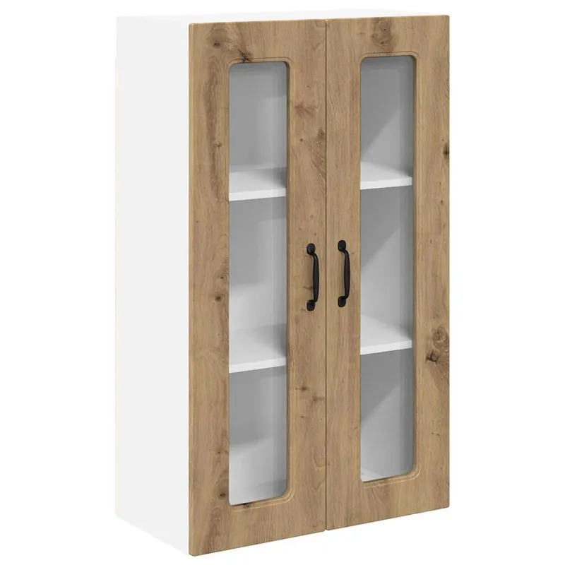Armario de cocina de pared - Mueble cocina Roble ahumado 60 x 31 x 100 cm