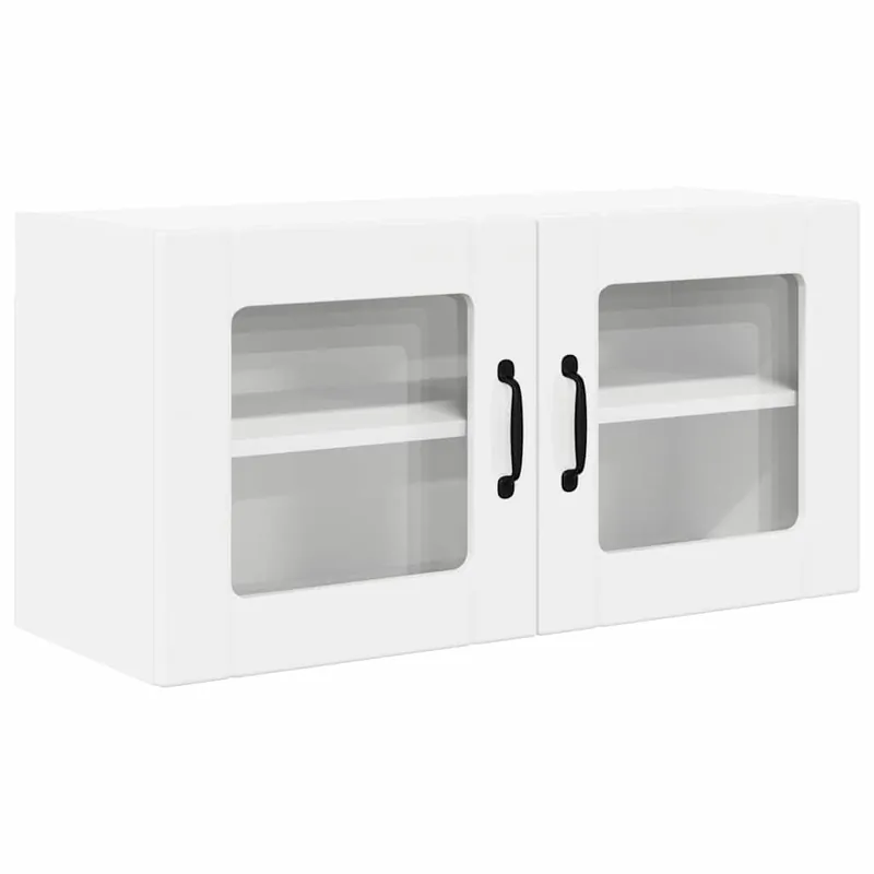Armario de cocina de pared - Mueble cocina con estante Negro 80 x 31 x 40 cm
