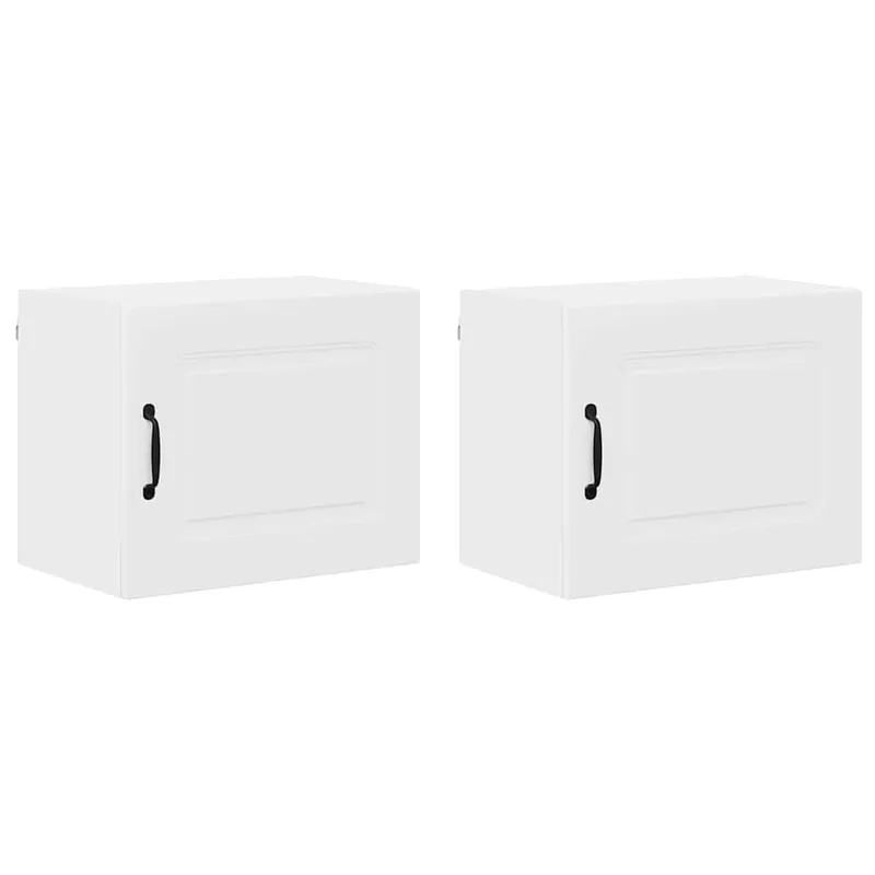 Armario de cocina de pared - Mueble cocina con estante 2 pcs 50 x 31 x 40 cm