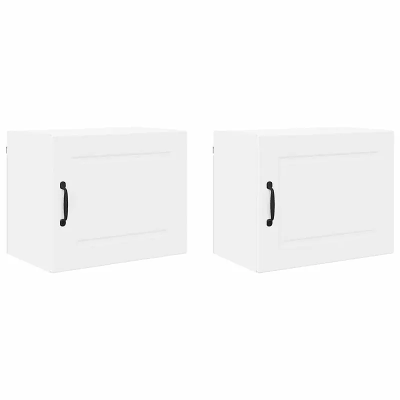 Armario de cocina de pared - Mueble cocina con estante 2 pcs 50 x 31 x 40 cm
