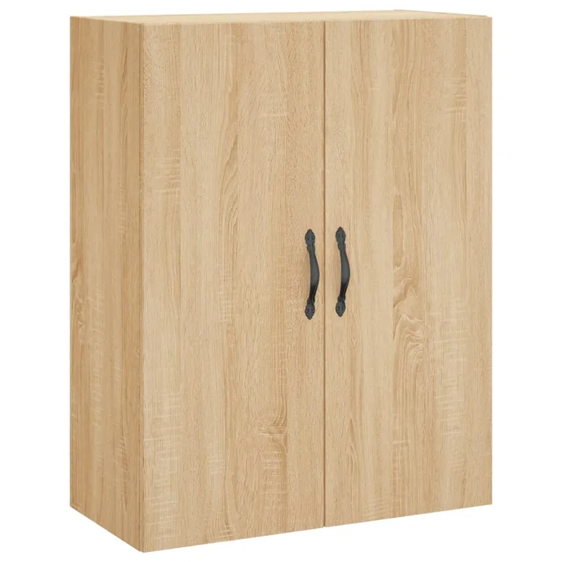vidaXL Armario de pared madera ingeniería roble Sonoma 69,5x34x90 cm - Muebles