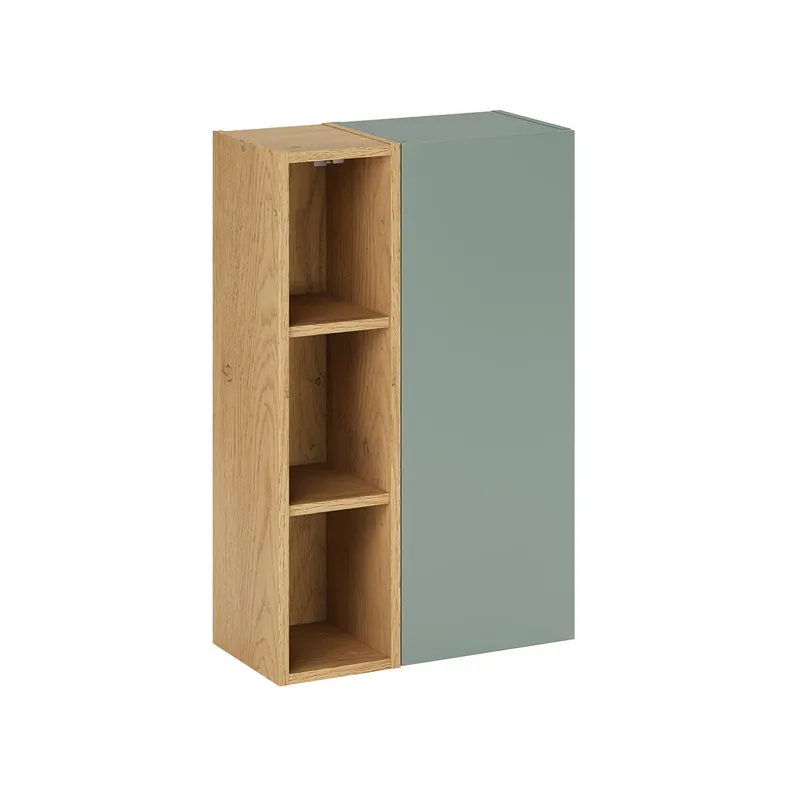 Armario de pared Oria 3 nichos Blanco mate - Baño