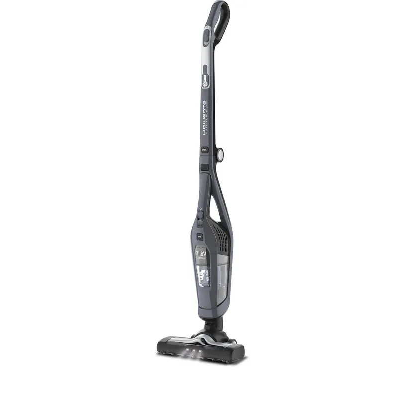 Aspirador de Mano Rowenta Dual Force Gris Inalámbrico 2 en 1 - Electrodomésticos