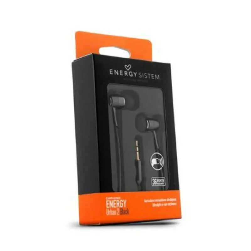 Auriculares Energy Sistem MAUAUR0228 Negro - Electrónica