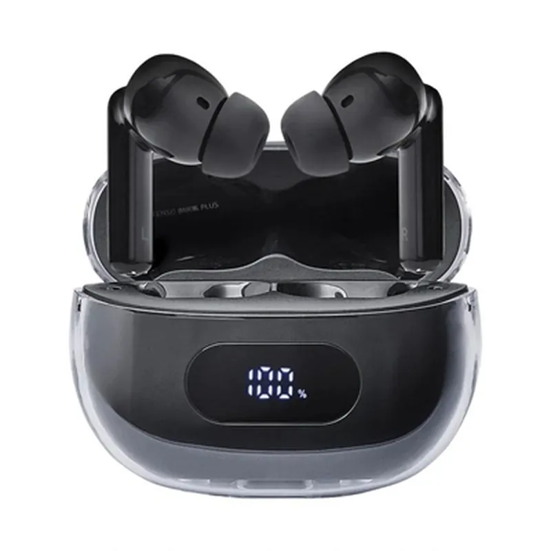 Auriculares con Micrófono INTENSO Buds Plus Auriculares TWS ANC+ENC Azul - Electrónica