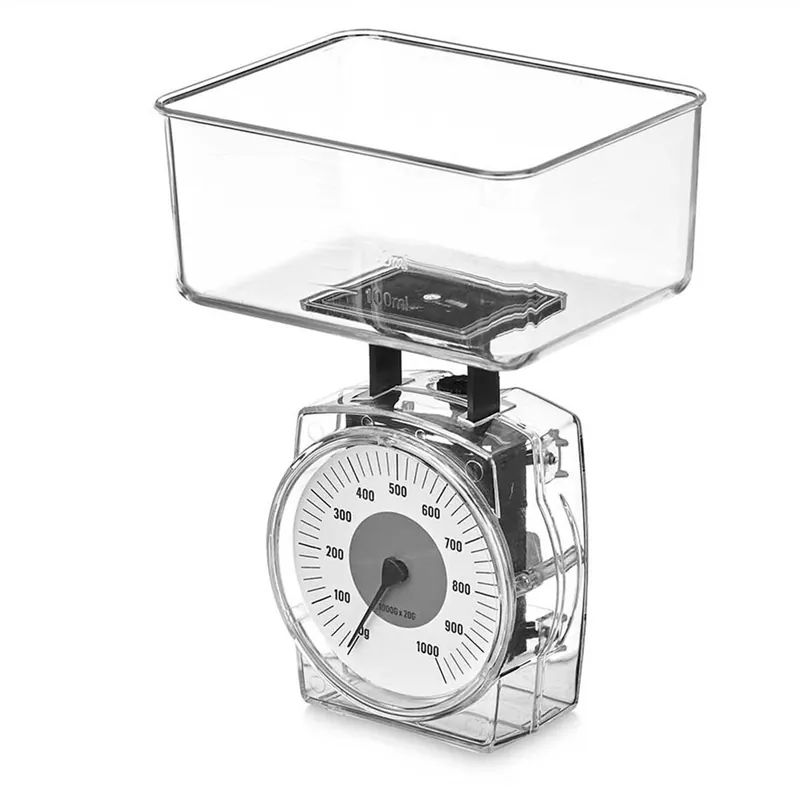 Bascula 1kg recipiente 400ml rectangular colección KINVARA - Electrodomésticos