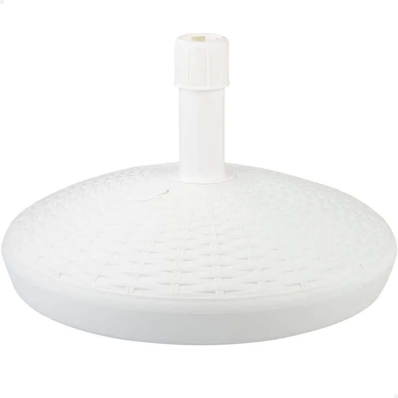 Base para sombrilla circular blanca 25-48 mm Aktive