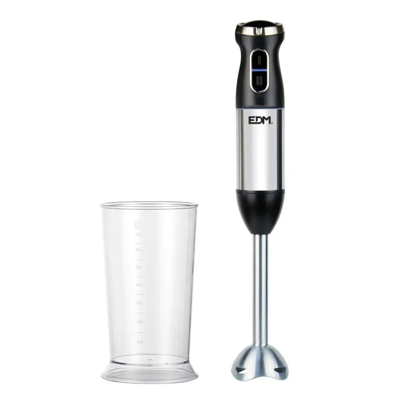 Batidora de mano EDM 600W con vaso medidor inox - Electrodomésticos