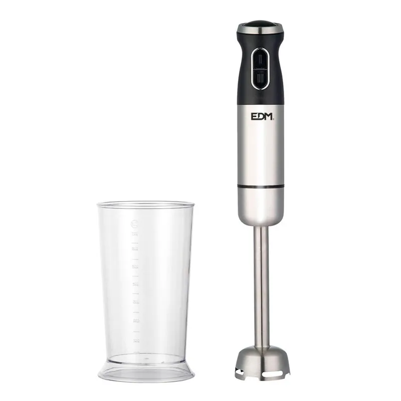 Batidora de mano EDM 800W con vaso medidor inox - Electrodomésticos