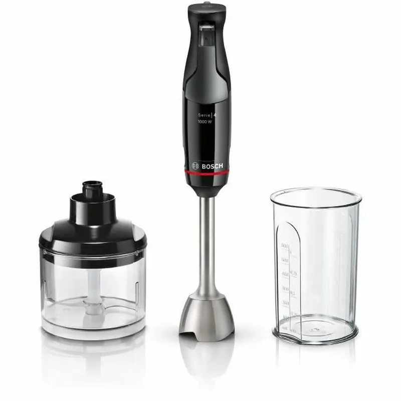 Batidora de Mano BOSCH MSM4B620 Negro 1000 W - Electrodomésticos